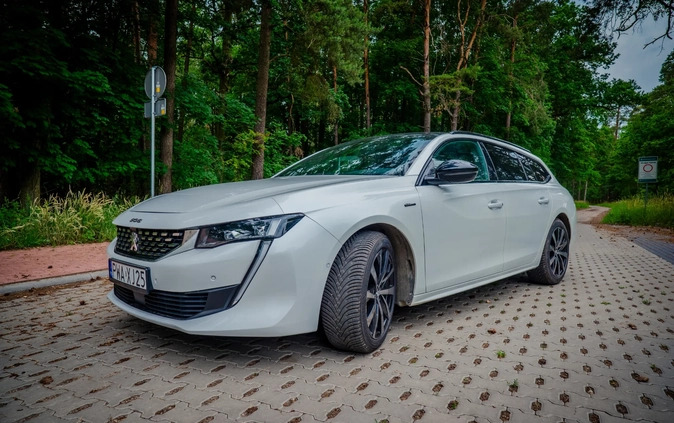 Peugeot 508 cena 87900 przebieg: 157000, rok produkcji 2019 z Wągrowiec małe 631